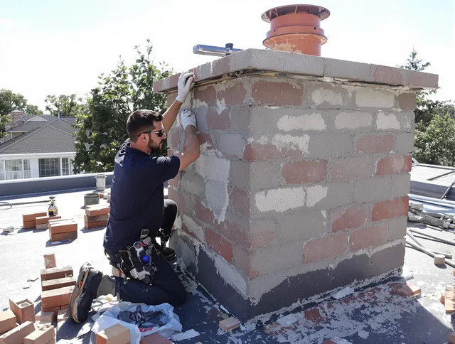 Advanced chimney repair process by Lakewood Chimney Sweep in Lakewood, CA