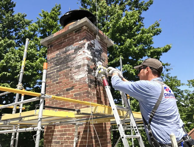 Structural chimney repair by Lakewood Chimney Sweep in Lakewood, CA